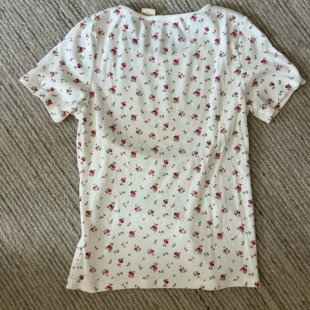 Levi's White Ribbed Top - Picture 5 of 5